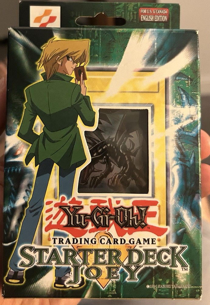 Vintage YuGiOh Starter Deck Joey Unlimited Factory Sealed YGO
