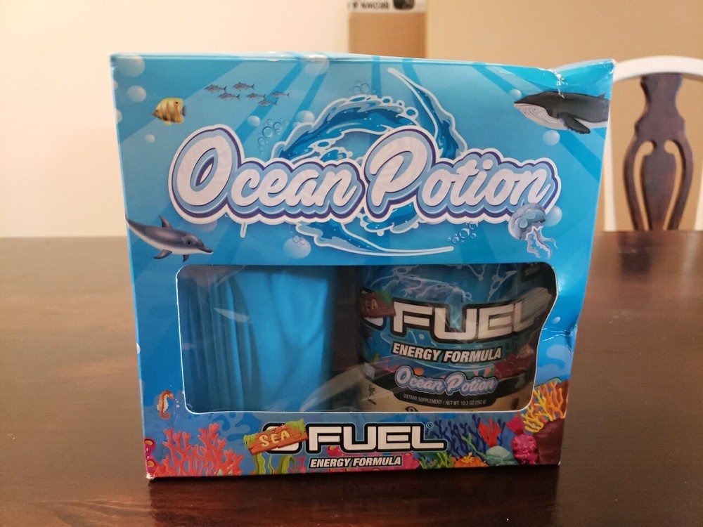Gfuel Ocean Potion Collectors Box Brand New (MrBeast)