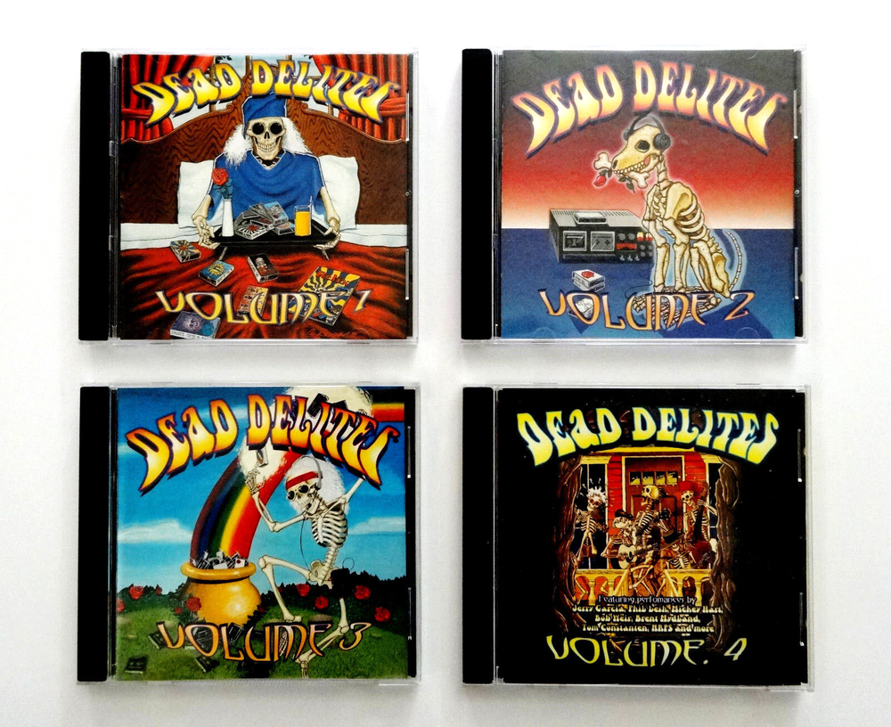 Grateful Dead Dead Delites Volumes 1-4 Complete 4-CD Set Relix Records 1998 2000