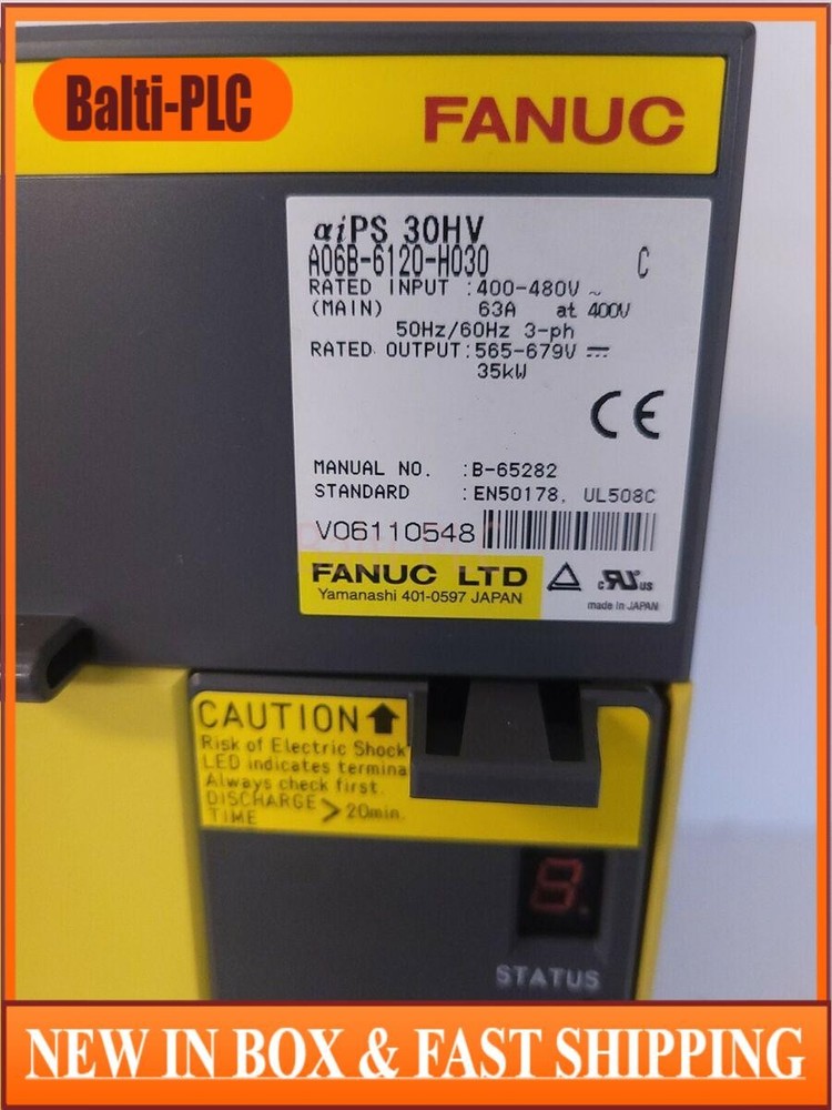 In Box FANUC A06B-6120-H030 Servo Drive DHL  Shipping BRAND NEW