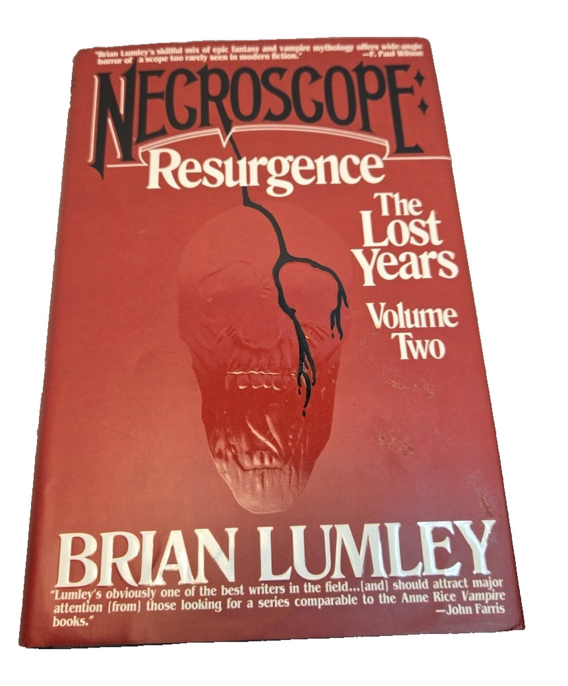 Necroscope Vol. II : The Lost Years by Brian Lumley (1996, Hardcover) First Edit