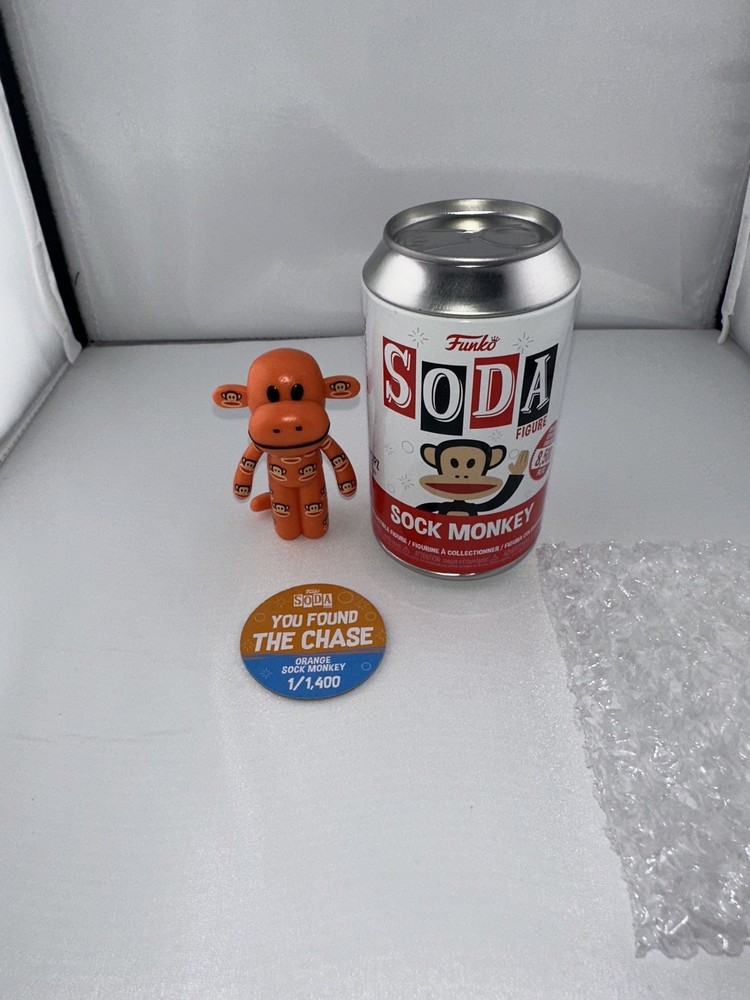 Funko Vinyl SODA: Paul Frank - Sock Monkey [Chase] 1/1400