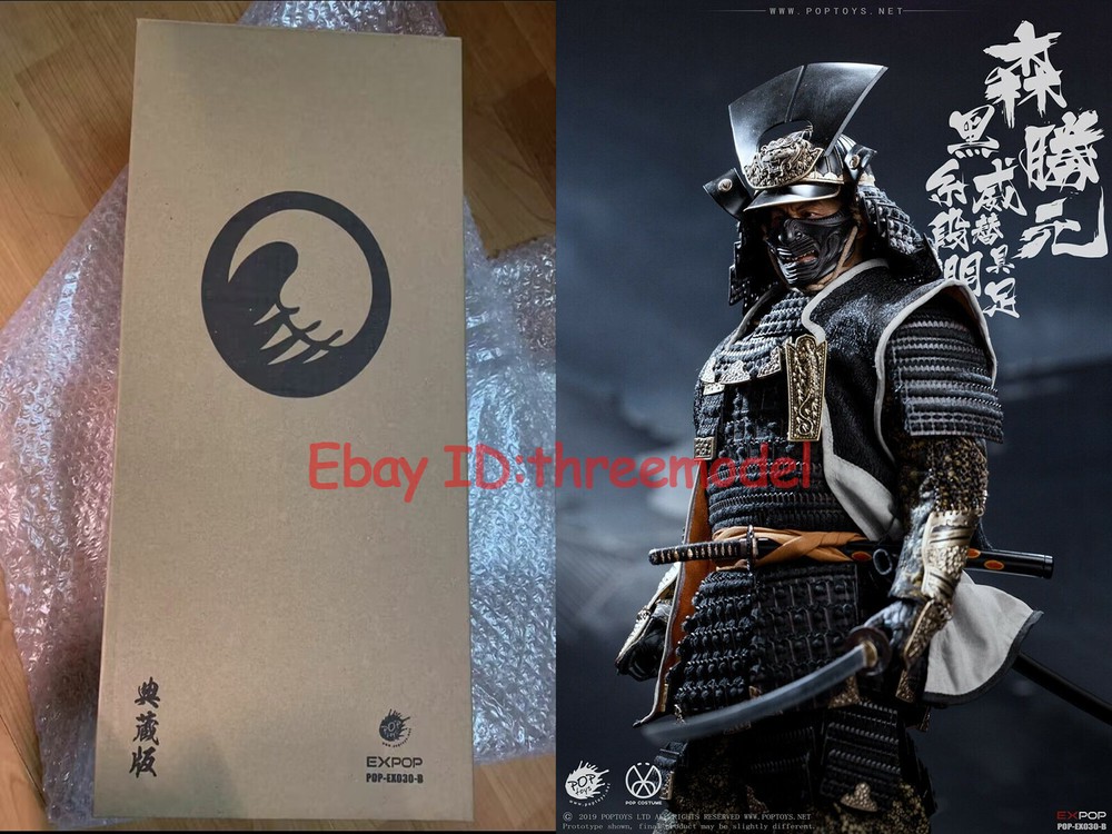 POPTOYS 1/6 Scale The Last Samurai Katsumoto Ken Watanabe DX Figure In Stock Now