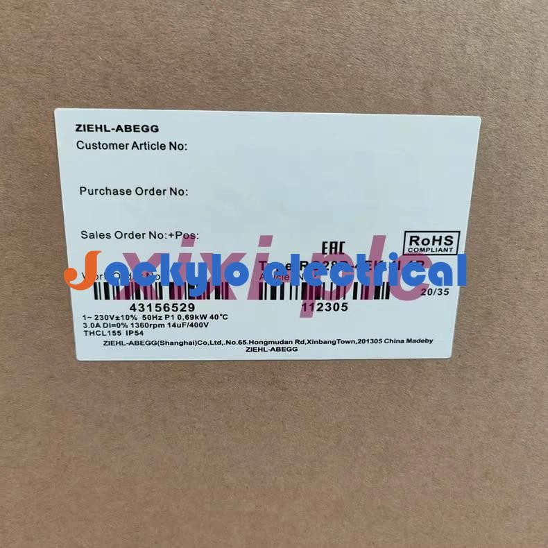 1PCS NEW RG28P-4EK.41.1R Siemens frequency converter dedicated fan DHL shipping