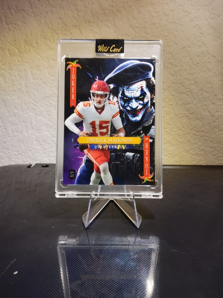 Patrick Mahomes 1/1 - 2025 Wild Card Jokers Wild