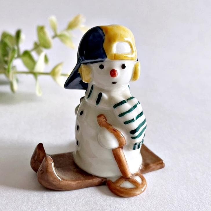 Royal Copenhagen Snowman Figurine 6cm 1st Quality Christmas Decor
