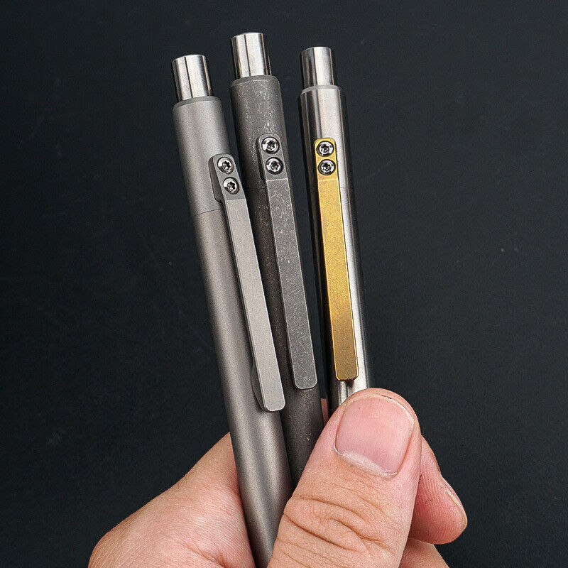 Lsand Alloy Ballpoint Tactical Pen Pocket Outdoor Travel Ball Pen EDC Tools