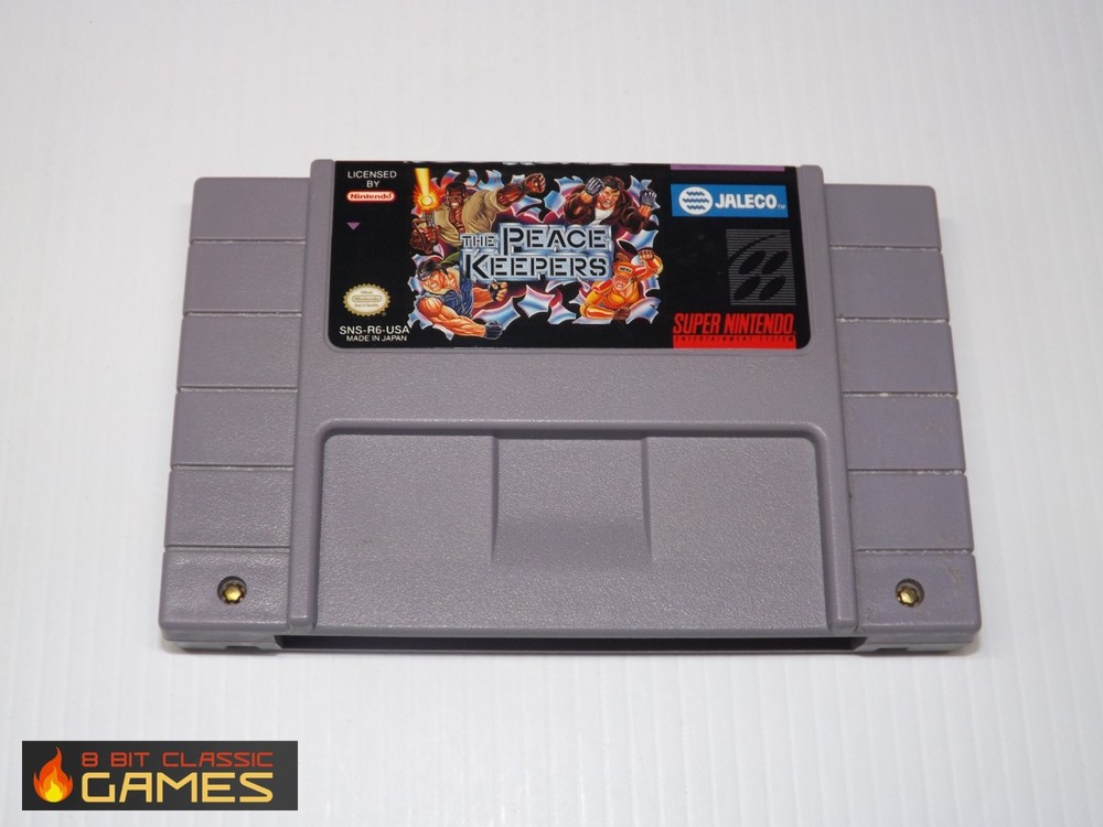 Peace Keepers  - GAME ONLY   - SUPER NINTENDO SNES -  520a