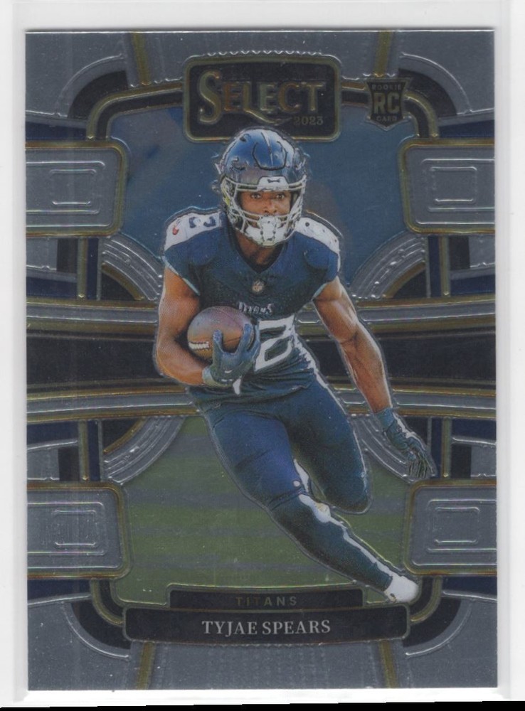 #97 Tyjae Spears 2023 Panini Gold Standard RC Tennessee Titans
