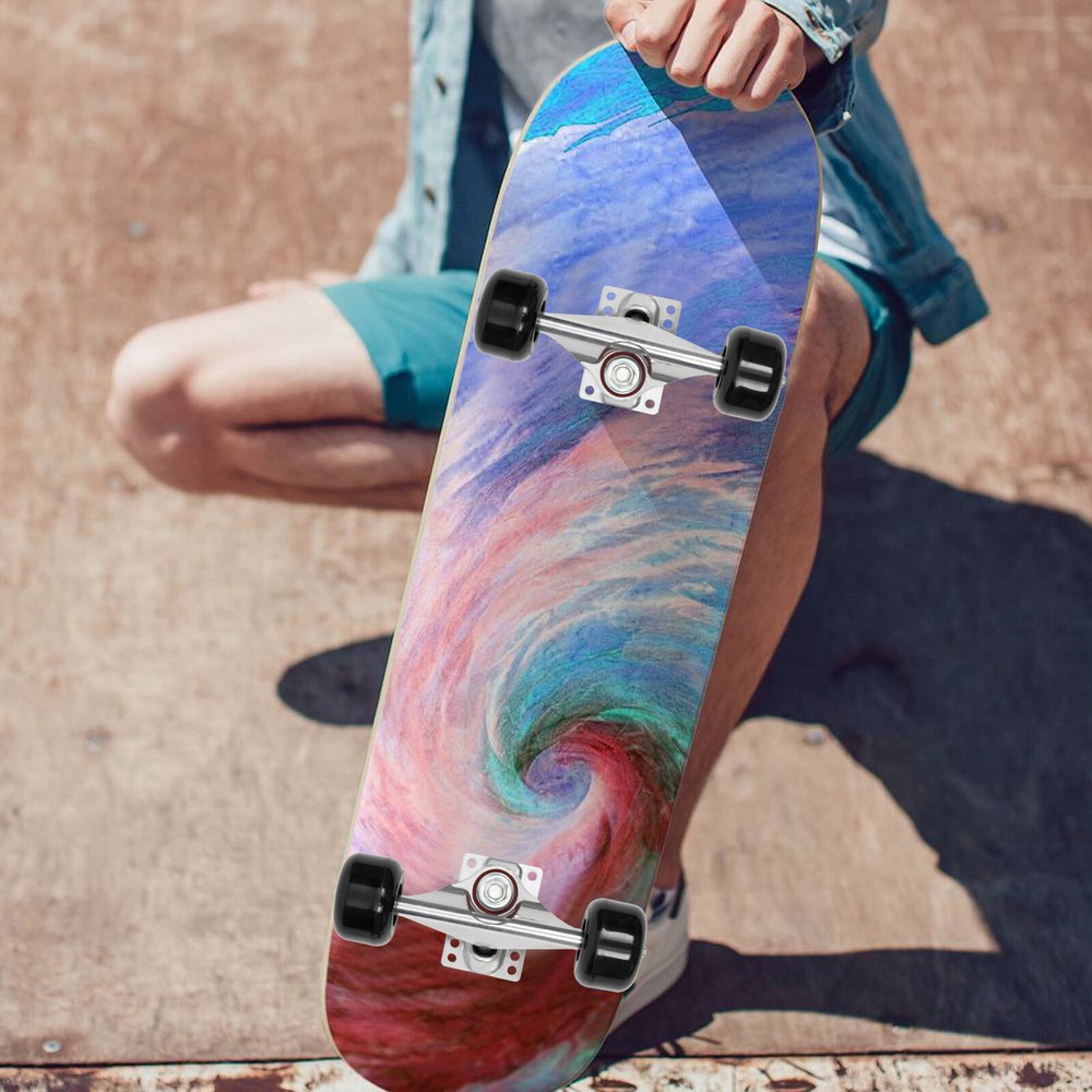 Professional Skateboard Trucks Combo Set Cruisers Skateboard Trucks & Wheels Kit