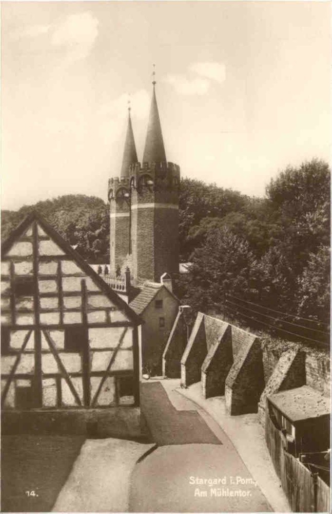 Stargard in Pomerania - At the Mill Gate -741026