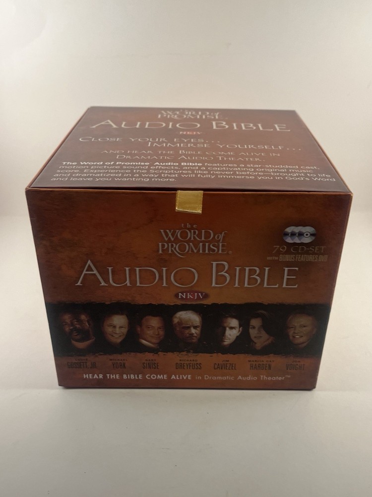 Word of Promise Audio Bible NKJV 75/79 CD Incomplete Set Isaiah Jeremiah Missing