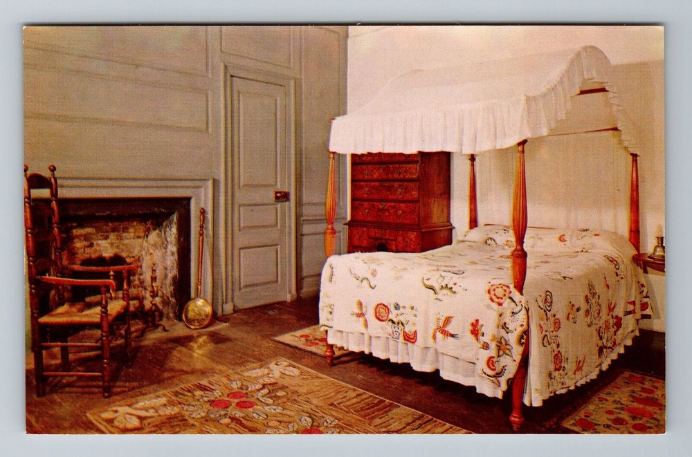 Portsmouth NH-New Hampshire, Warner House, Vintage Postcard