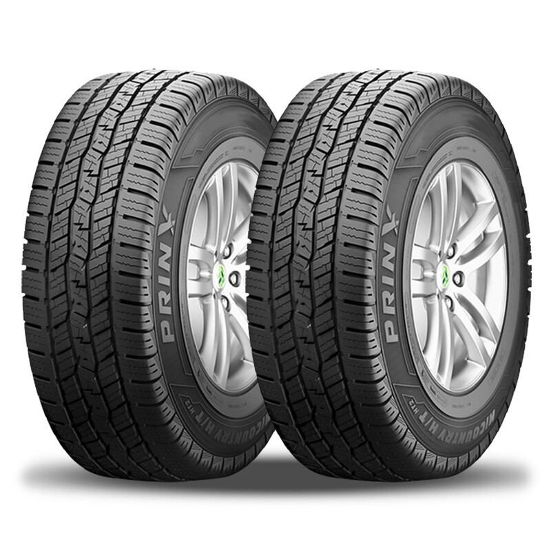 2 Prinx  HiCountry H/T HT2 265/70R17 115T All Season Tires 60K Mileage Warranty