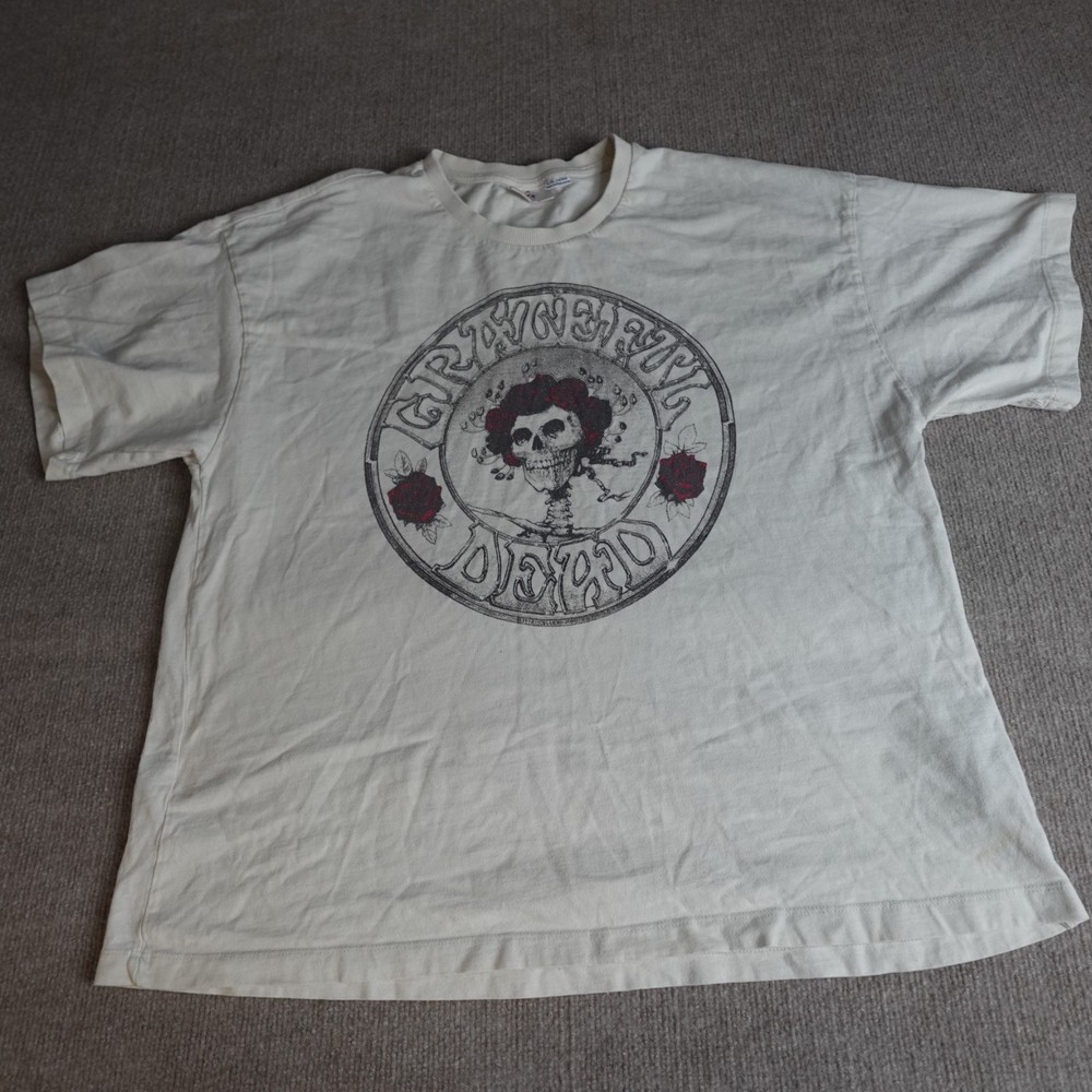 Grateful Dead Mens Shirt XL Beige Bertha Cotton On