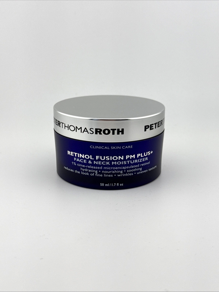 PTR Retinol Fusion PM Plus Night Moisturizer for Face and Neck 1.7 oz