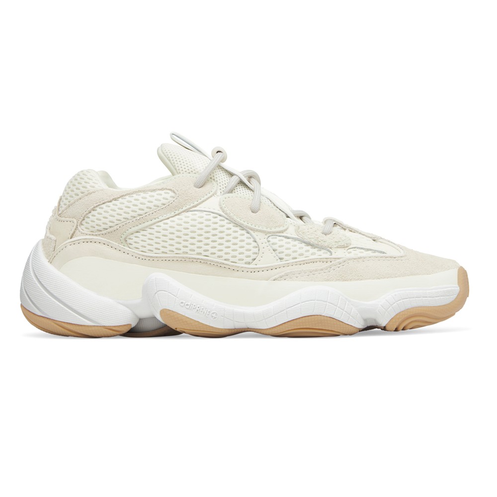 adidas  Yeezy 500 Lace Up  Mens Off White Sneakers Casual Shoes ID1600