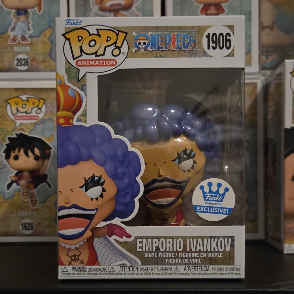 Funko Pop! Animation One Piece Emporio Ivankov Vinyl Figure 1906 Exclusive