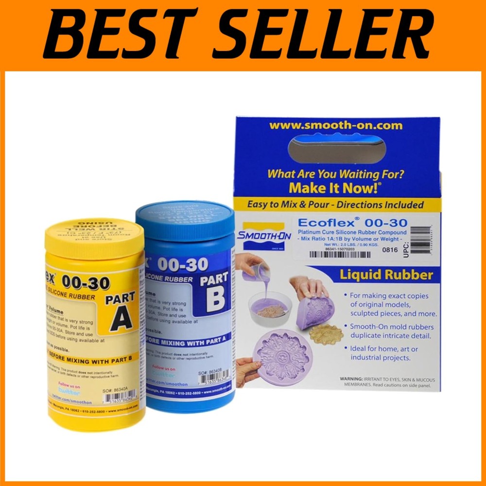 Super-Soft Low-Viscosity Skin-Friendly Silicone Rubber for Molding - Pint