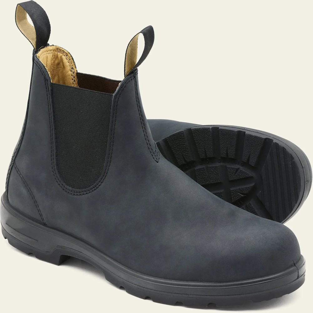 Unisex Retro Leather Winter Boots Non-Slip Outdoor Couple Shoes