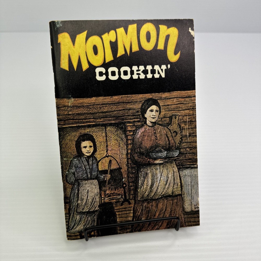 Mormon Cookin' Booklet 1976 Baxter Lane Company Recipes Vintage Cookbook