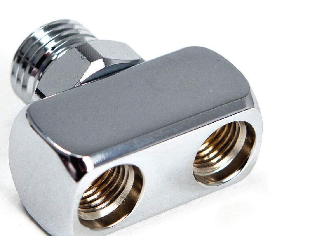 Scuba Diving Low Pressure Hose Splitter Male Regulator to Female 2 LP Hose