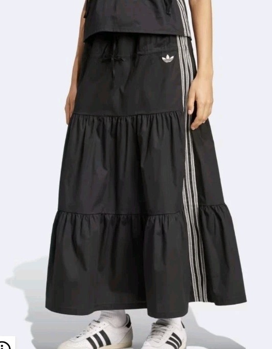 Adidas Summer Glow Voluminous Lace Skirt Large L Large Nwt 100% Authentic