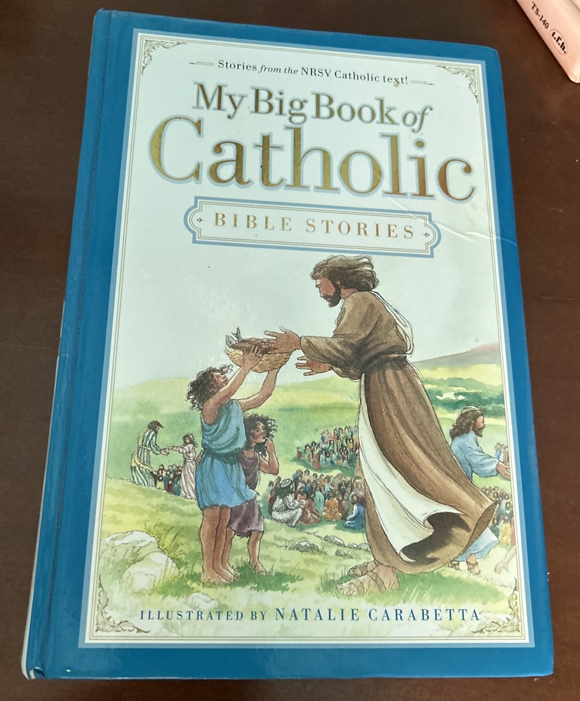 My Big Book of Catholic Bible Stories - Heidi Hess Saxton, hardcover. 420 Pages