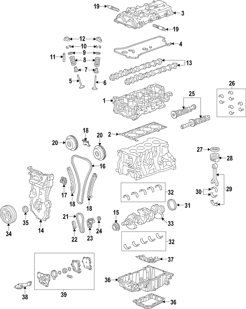 Genuine GM Cylinder Head 12690429 Replacement Part