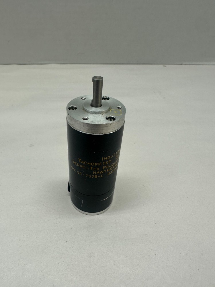 Servo-Tek SA-757B-1 Industrial Tachometer Generator, 1000RPM, 20.8V