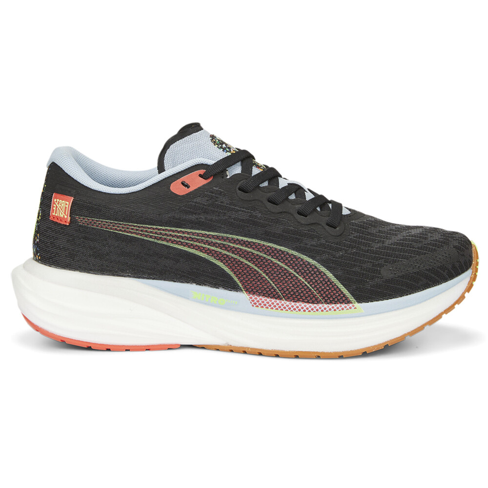 Puma First Mile X Deviate Nitro 2 Running  Womens Black Sneakers Athletic Shoes