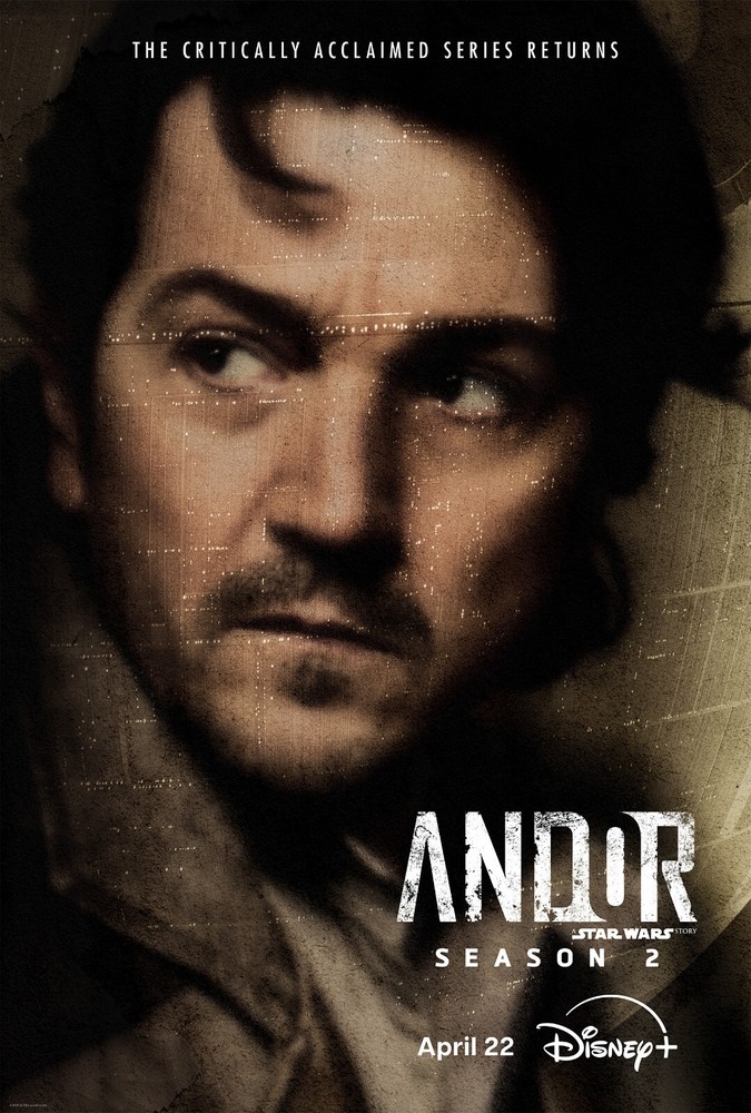 2025 Disney Star Wars Andor Season 2 Art Print Promo Poster Gift Decor