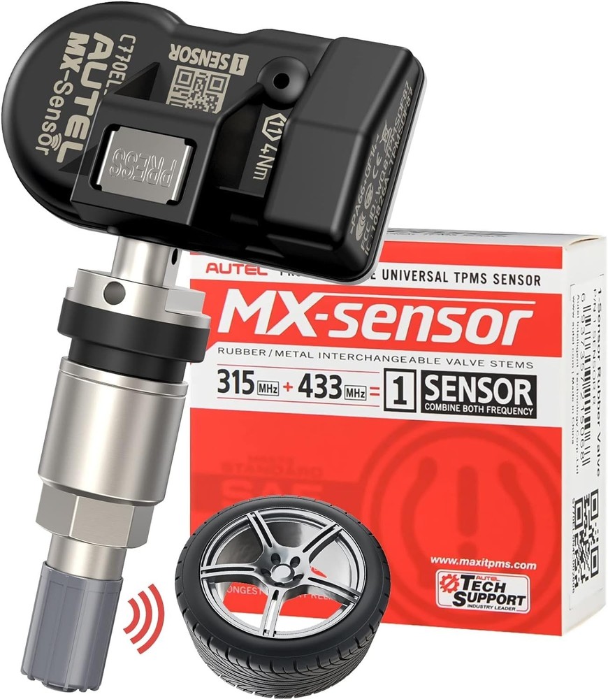 Autel MX 4 in 1 TPMS Sensor 315MHz 433MHz Compatible with 99 Vehicle Brands