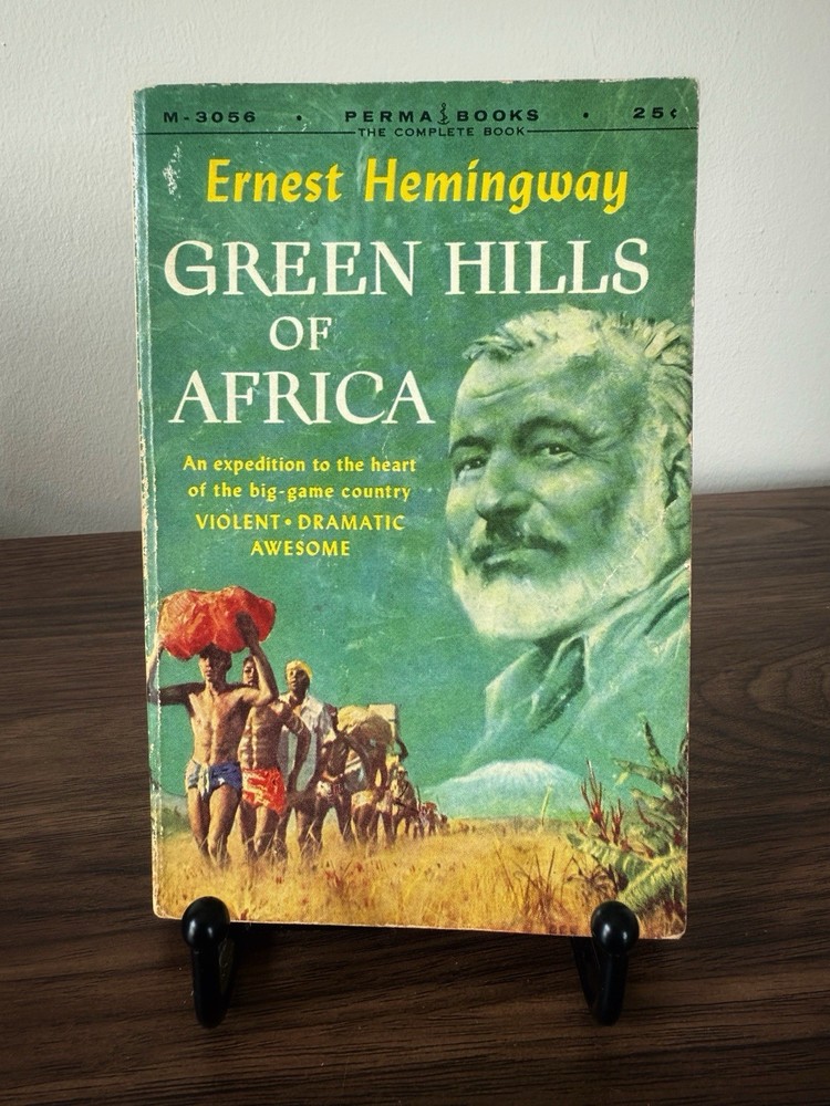 Green Hills of Africa By Ernest Hemingway A 1956 Perma Books Paperback