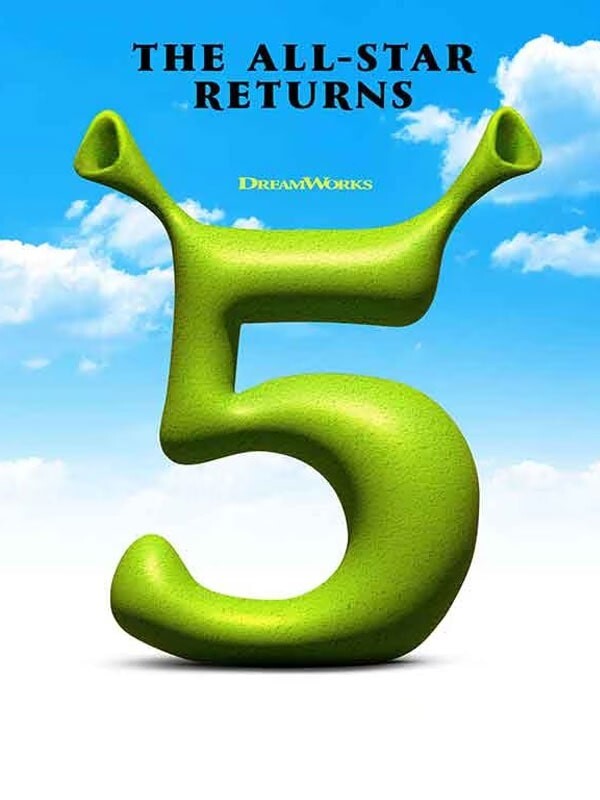 Shrek 5 - Movie Poster - Wall Decor
