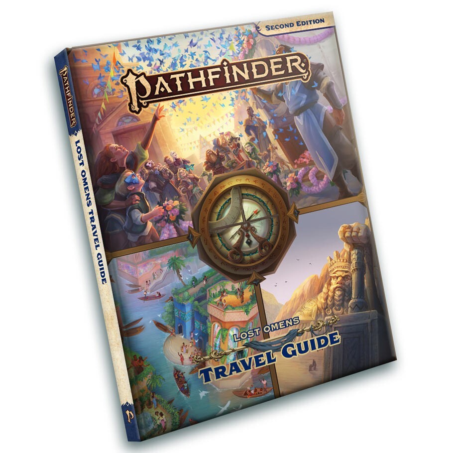 Pathfinder Roleplaying Game RPG P2 Lost Omens Travel Guide Sourcebook (HC)