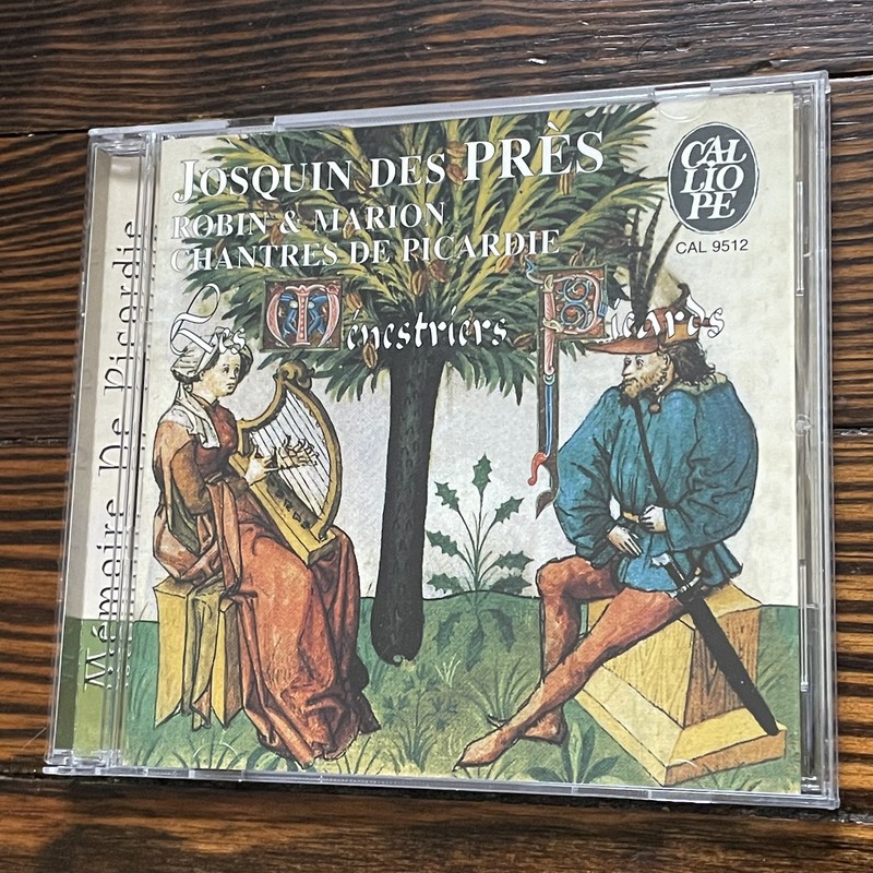 Josquin Des Pres: Robin & Marion -- Chantres de Picardie - Les Menesriers Pica..
