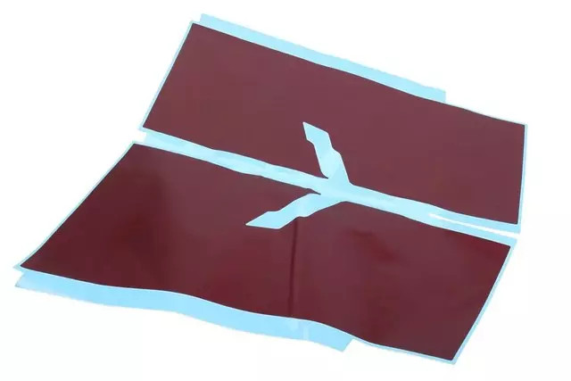 Genuine GM Crystal Claret Tintcoat Front Bumper Fascia Upper Decal 23156204