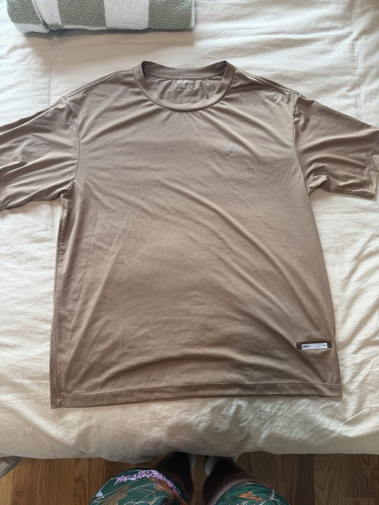 Satisfy Running Auralite Tee Size Medium Brown