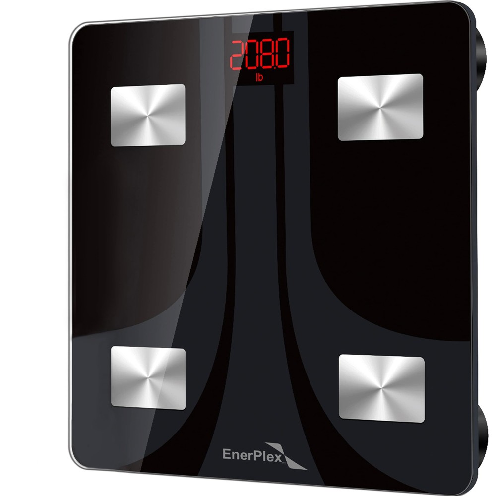 Sleek Digital Bathroom Body Weight Scale - Precision Weighing Machine with La...