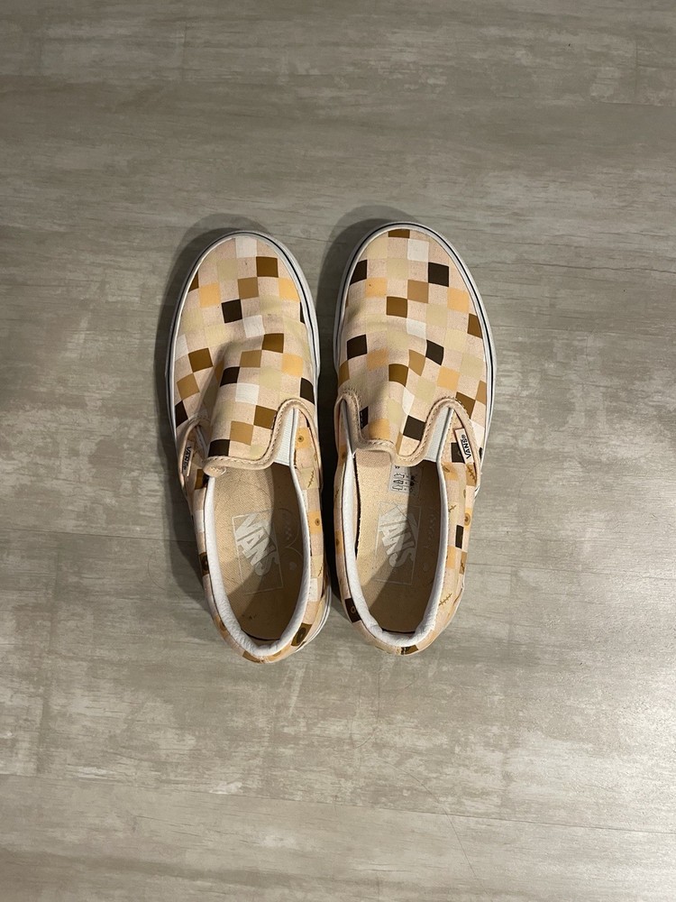 VANS Breast Cancer Awareness Shoes Slip On 7.5 Women's