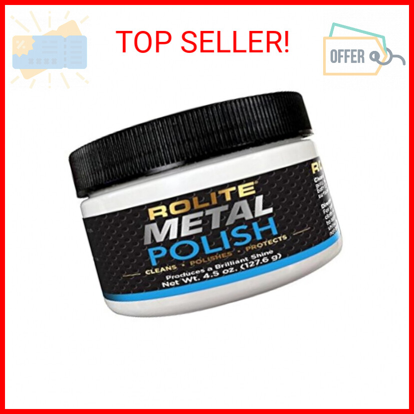 Rolite RMP45z Industrial Metal Polish Paste & Scratch Remover