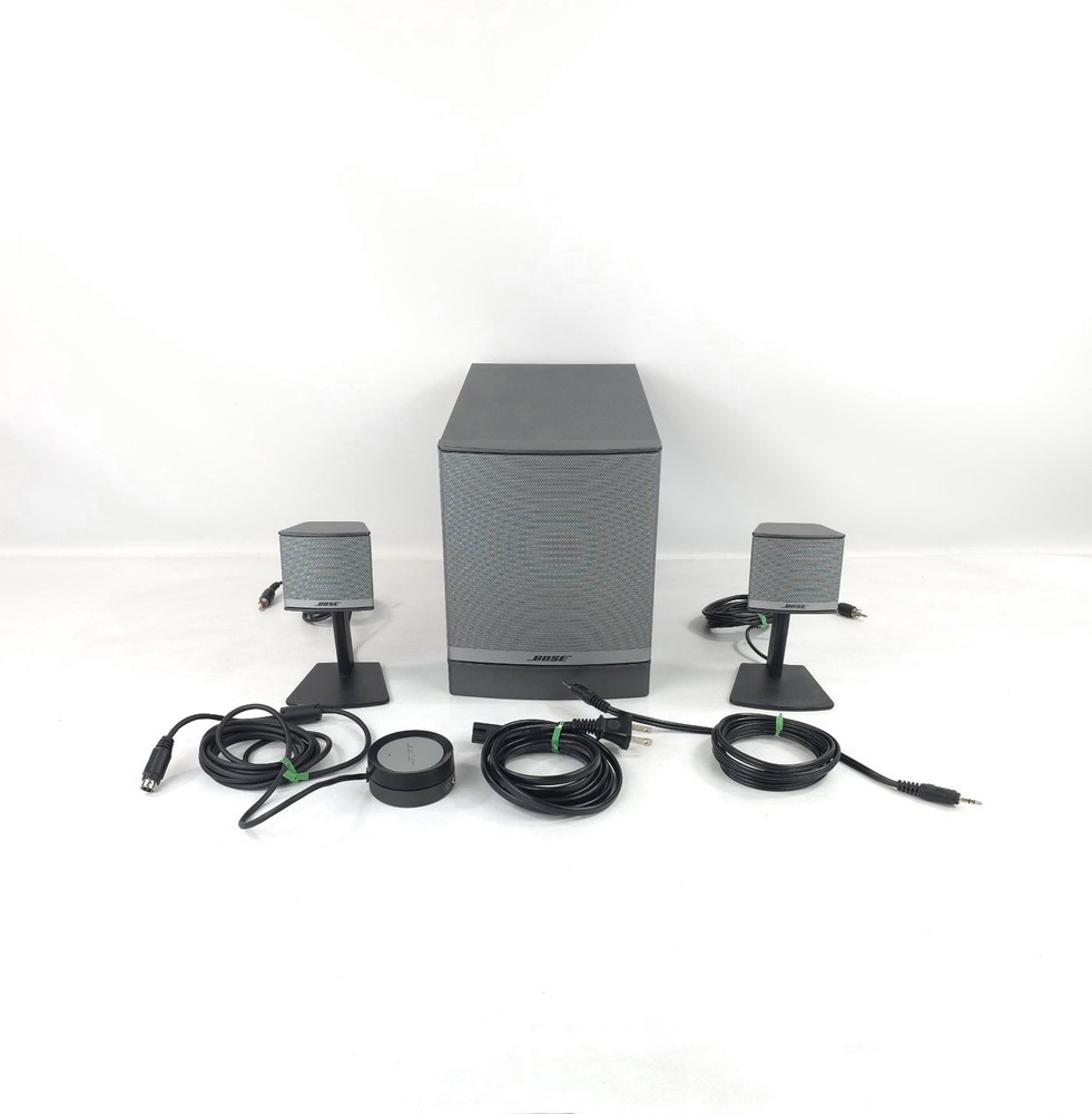 Bose Companion 3 Series II Multimedia Speaker System Subwoofer w/ Pod PLS READ