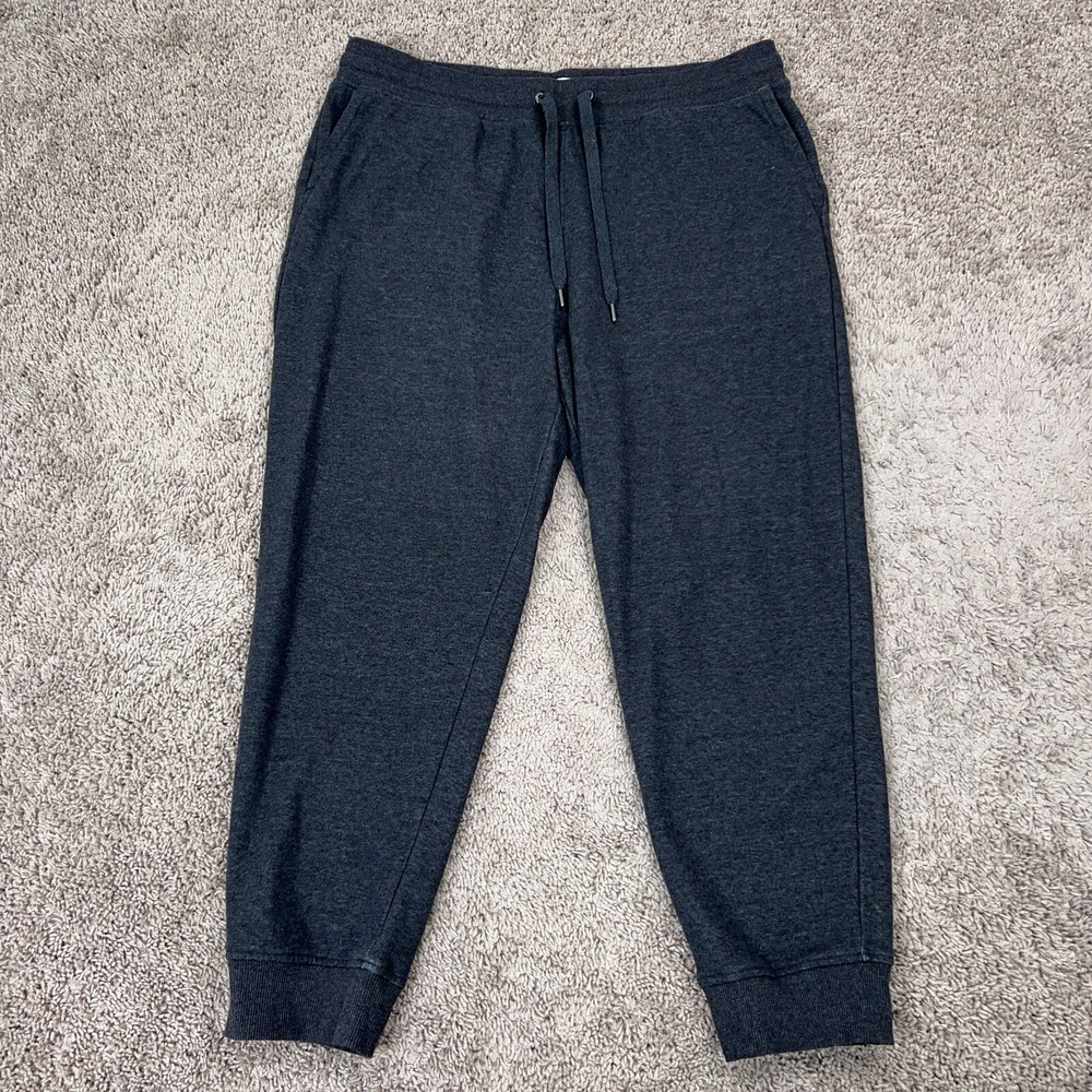 Orvis Pants Adult XL Gray Fleece Jogger Warm Up Sweat Stretch Lounge Workout