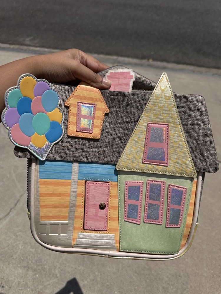 Loungefly Disney Up House Shaped Mini Backpack Multicolor
