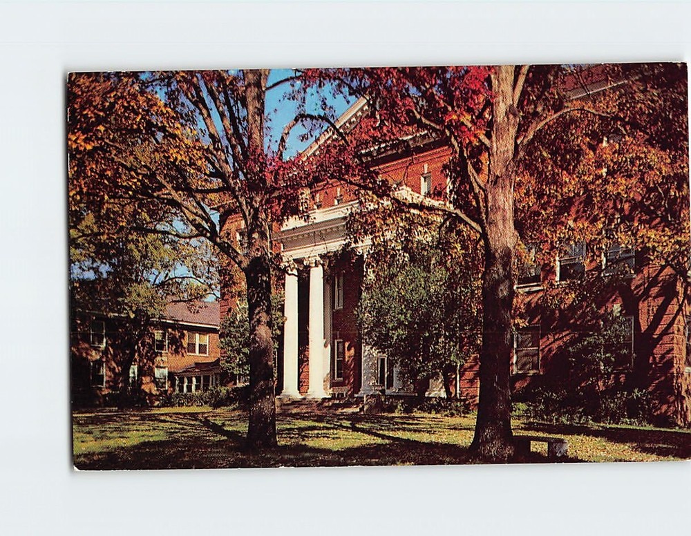 Postcard Main Building Anderson College Anderson South Carolina USA