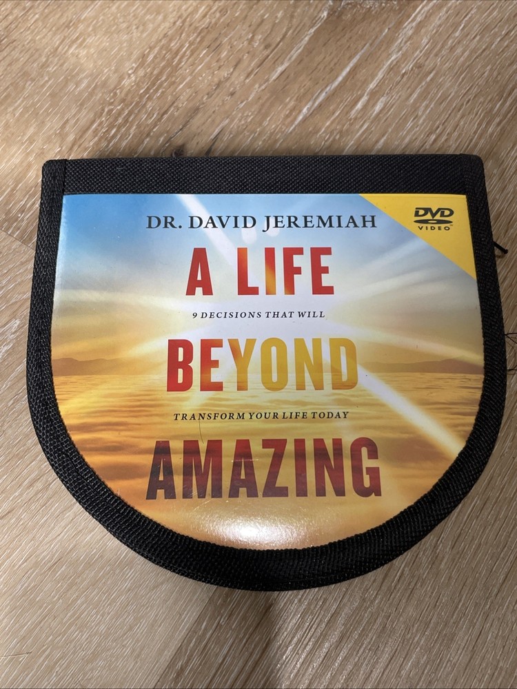 A Life Beyond Amazing DVD Video [not CD] Dr. David Jeremiah Audio Sermon Series