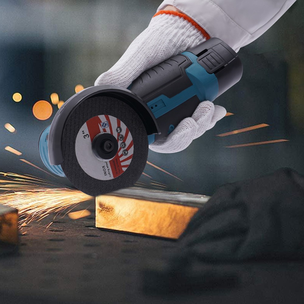 500w Battery Powered Cordless Mini Angle Grinder Brushless Polishing Machine