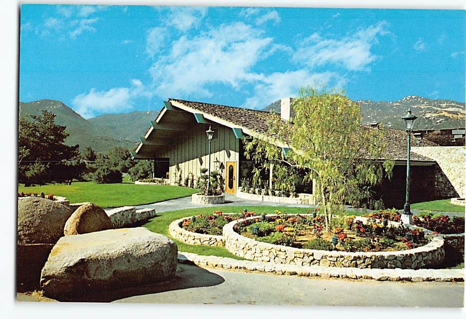 Postcard Lawrence Welk Country Club Village Inn Escondido California USA