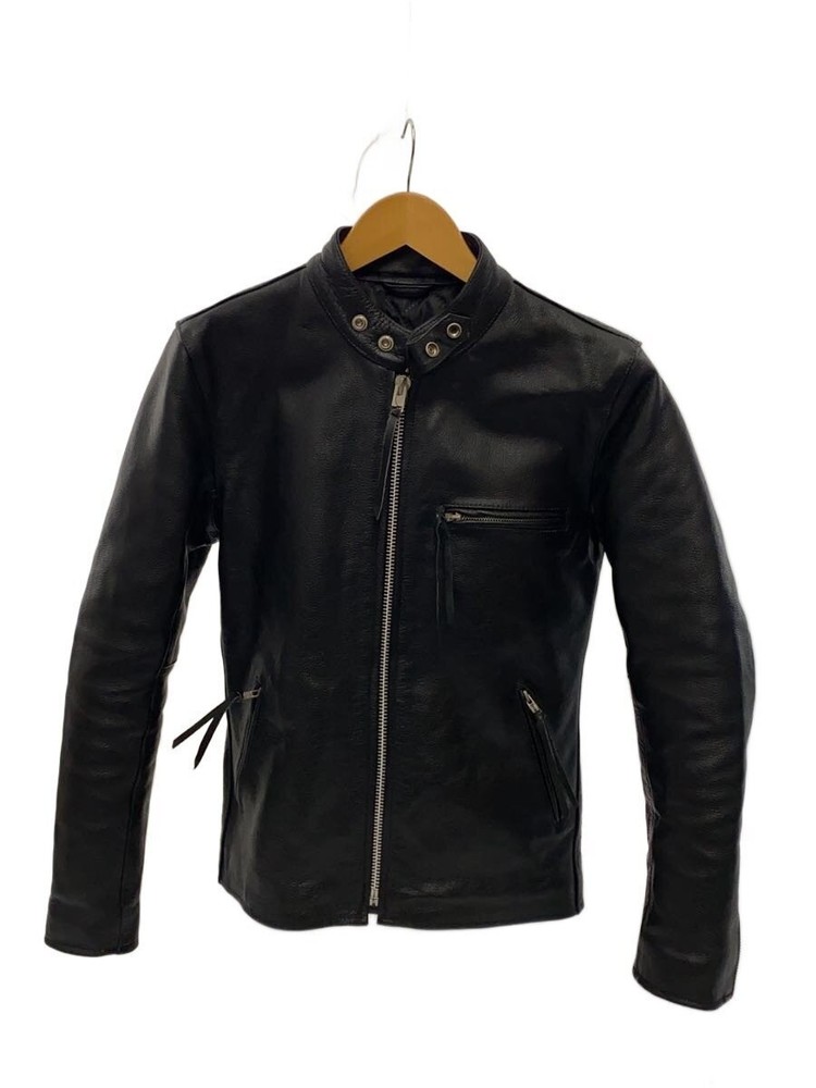 Freedom Leather Jacket Blouson/-/Cowhide/Blk 3504